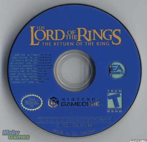  LOTR: Return of the King - Gamecube disc