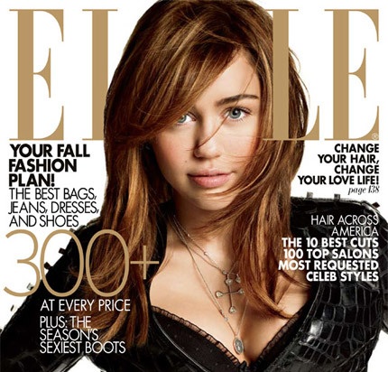  Miley on Magazine Cover!