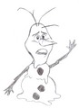 Olaf - frozen fan art
