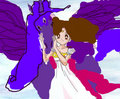 Princess Pricilla and Starshine - sailor-mini-moon-rini fan art
