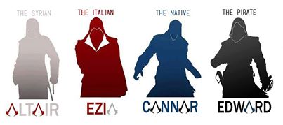  The Syrian, The Italian, The Native, The Pirate