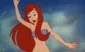 Walt Disney Gifs - Princess Ariel - the-little-mermaid photo