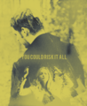 fall in love with an outlaw - klaus-and-caroline fan art