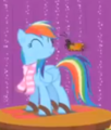 rainbow dash and the butterfly - my-little-pony-friendship-is-magic photo