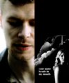 your heart too, tendons twined around my tongue, body cradled in the cage of my teeth. - klaus-and-caroline fan art