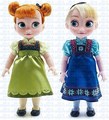 Anna and Elsa toddler dolls from Disney Store. - disney-princess photo