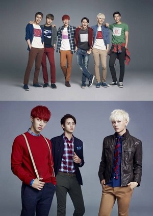  B2ST models of 'Carte Blanche'