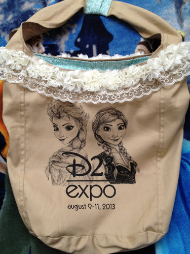  Custom D23 Expo 겨울왕국 Bag