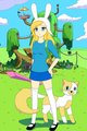 Fionna and Cake - adventure-time-with-finn-and-jake fan art
