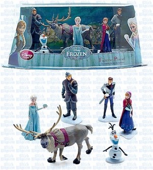  Frozen - Uma Aventura Congelante Figurine Set