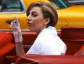Gaga Heading to Times Square (Aug. 19) - lady-gaga photo