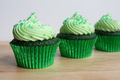 Green Cupcakes ♥ - cupcakes photo