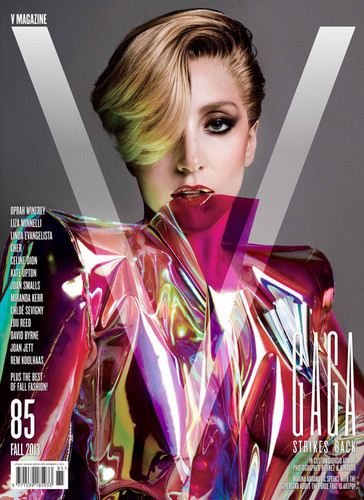  Lady Gaga for V Magazine - V85 Cover 2: Armani