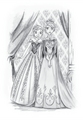 Official Frozen illustration of Elsa and Anna - disney-princess photo