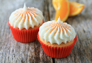  orange Cupcakes ♥