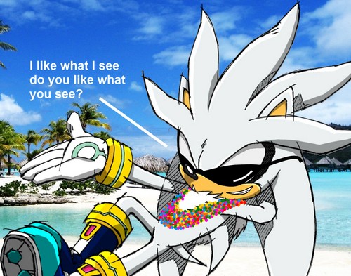 Silver in beach 2(this time cooler!;D)