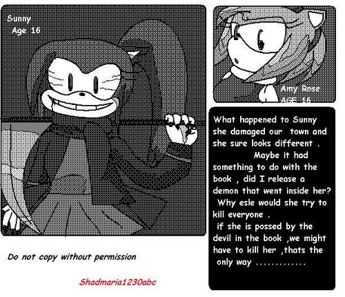  Sonic vs Sunny page 1-2 의해 shadmaria1230abc