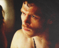 "She washes all my wounds for me The darkness in my veins I never could explain.” - klaus-and-caroline fan art