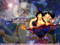 disney-princess - Aladdin And Jasmine wallpaper