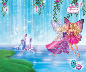  Barbie Mariposa and the Fairy Princess kertas dinding