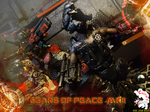  Calvin's custom Gears of Peace Mk II