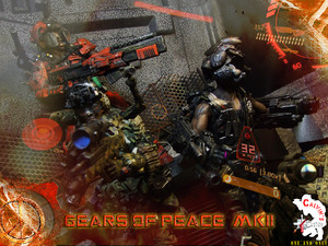  Calvin's custom Gears of Peace Mk II