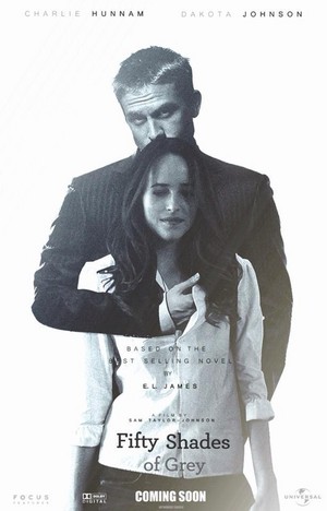  Charlie&Dakota fã made poster for 50 Shades of Grey