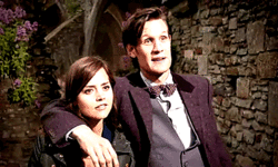  Clara and Eleven in 'Hide'