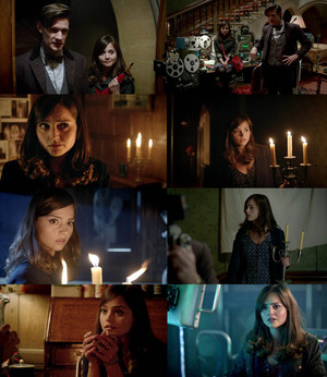 Clara and Eleven in 'Hide'