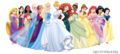 Disney Princesses with Anna and Elsa (Request from CitySongbird) - disney-princess photo