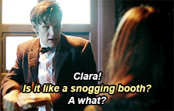 Eleven and Clara in 'The Bells of St John'