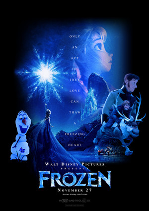  Frozen - Uma Aventura Congelante Poster (Fan made)