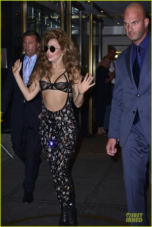  Gaga in NYC (Aug. 26)