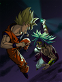 Goku vs Broly - dragon-ball-z photo