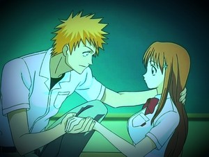  Ichigo's and Orihime's momments
