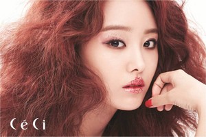  Ji Eun for 'CeCi'