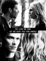 Let me love you, but don’t love me back. Do love me and let me hate you for a while. - klaus-and-caroline fan art