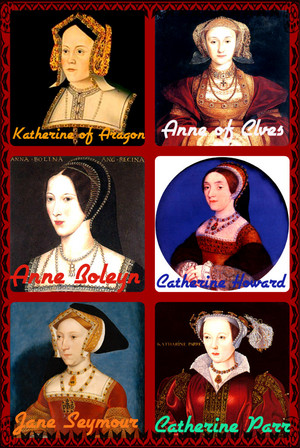  Six Wives of Henry VIII collage