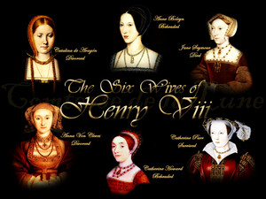 Six Wives of Henry VIII collage
