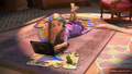 Tangled Laptop Castle Rapunzel Hair Color (@ParisPic) - disney fan art
