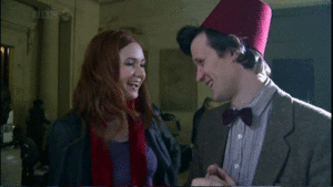  The Doctor and Amy :)