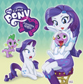 equestria girls_rarity and spike - my-little-pony-friendship-is-magic photo