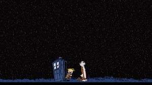  the tardis in calvin and hobbes
