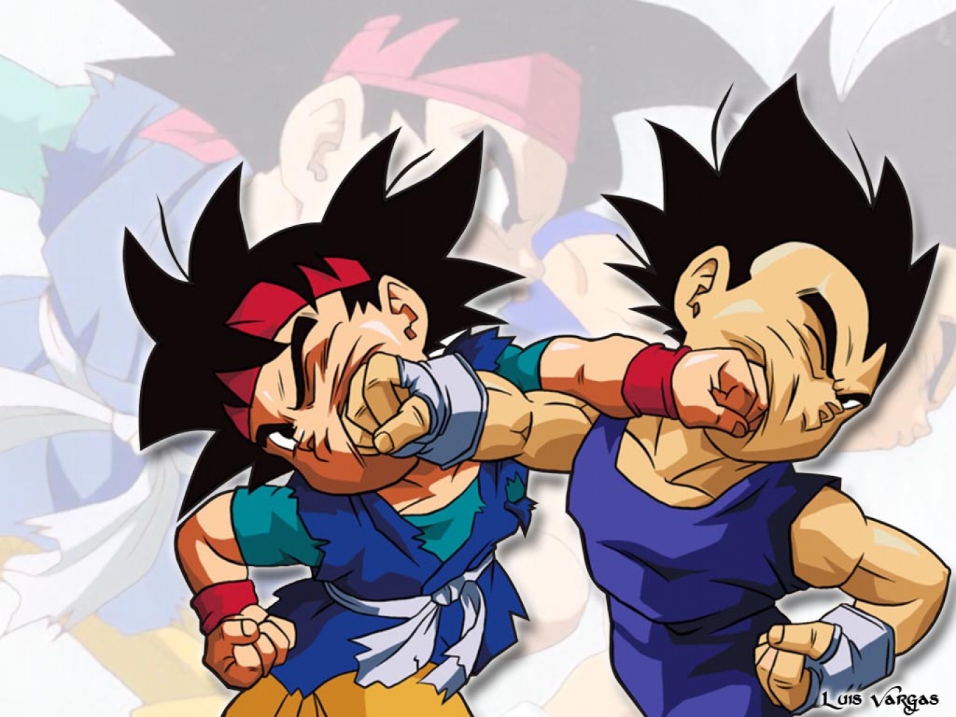 Goku & Vageta* - Dragon Ball Z Photo (35525626) - Fanpop