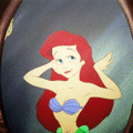 Ariel and her flawless hair - disney-princess fan art
