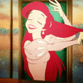 Ariel and her flawless hair - disney-princess fan art