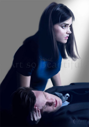 Clara Fanart from 'The Name of the Doctor'