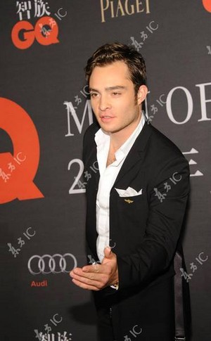  Ed Westwick at the 2013 GQ China Men of the anno Award ceremony