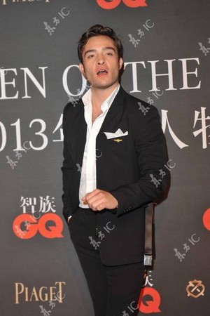  Ed Westwick at the 2013 GQ China Men of the tahun Award ceremony