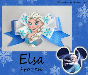 Elsa Hair Bow